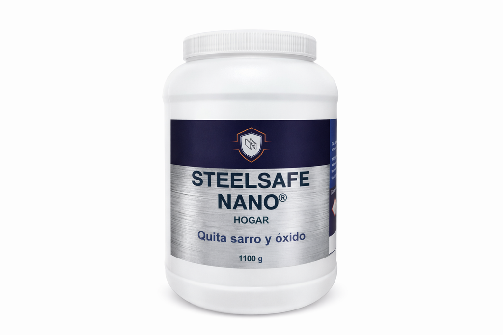 Steelsafe nano HOGAR Nanogel quita óxido y sarro