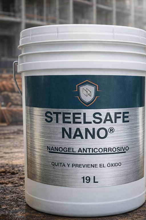 Nanogel anticorrosivo Steelsafe nano - Limpieza y Protección avanzada en contra de la corrosión